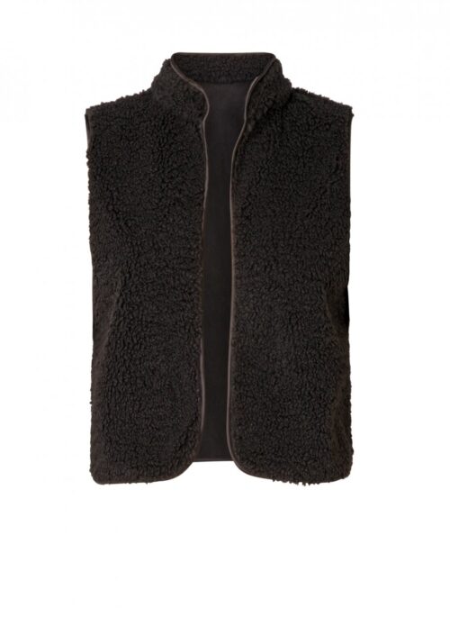 Ivybeau gilet winter zwart